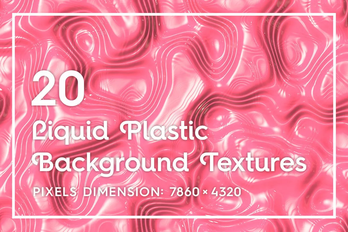20 Liquid Plastic Backgrounds
