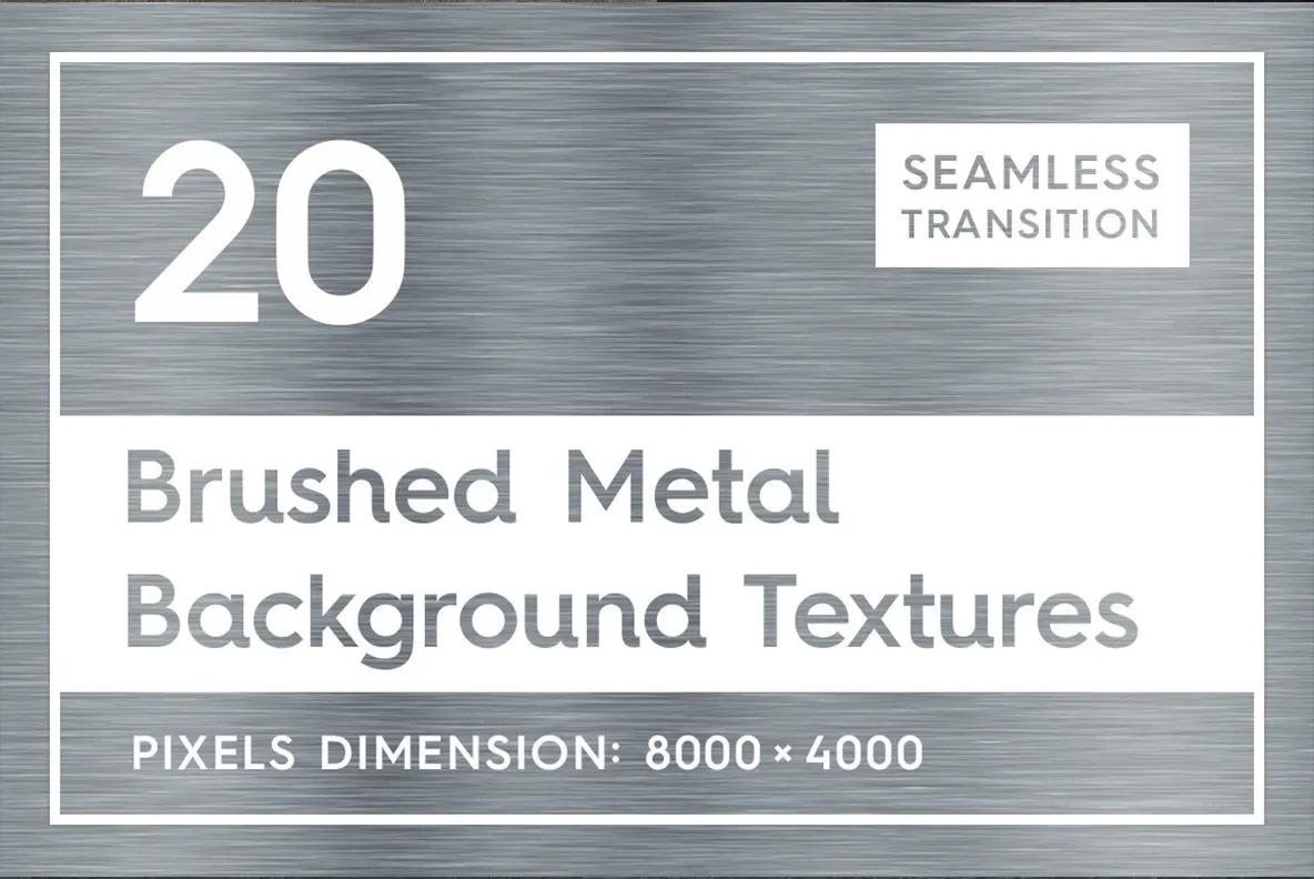 20 Brushed Metal Background Textures