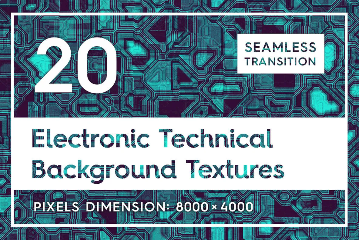 20 Electronic Technical Backgrounds
