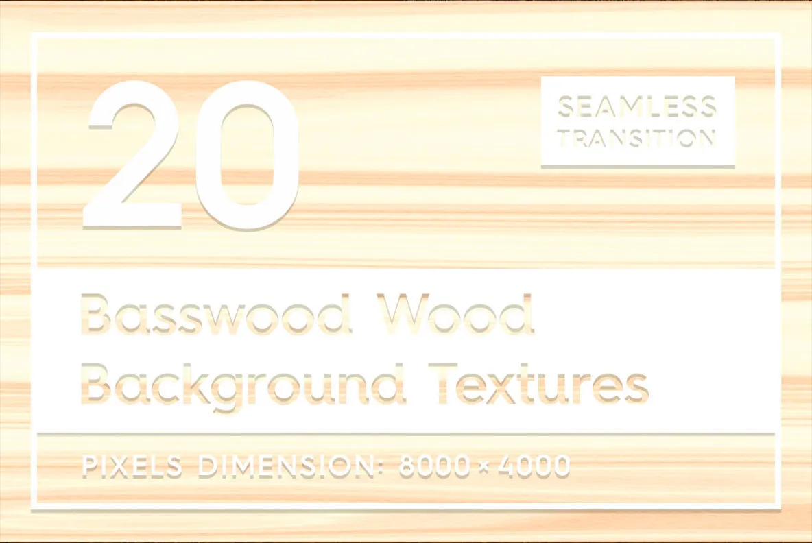 20 Basswood Wood Background Textures
