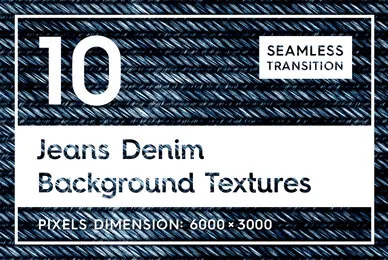 10 Jeans Denim Background Textures