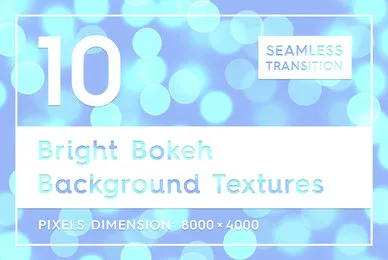 10 Bright Bokeh Background Textures