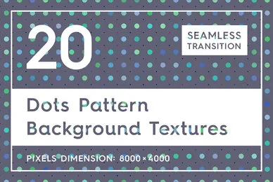 20 Dots Pattern Background Textures