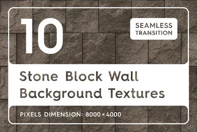 10 Stone Block Wall Textures
