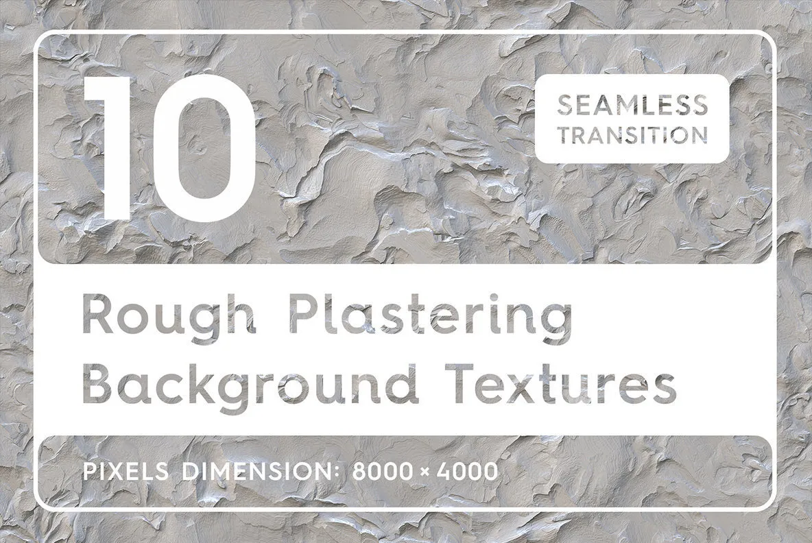 10 Rough Plastering Textures