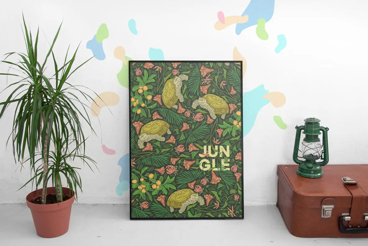 Life in the Tropics Patterns Graphics YouWorkForThem