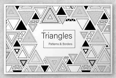 Triangles Patterns  Borders
