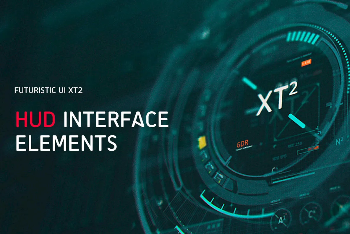 Futuristic HUD Interface UI XT2