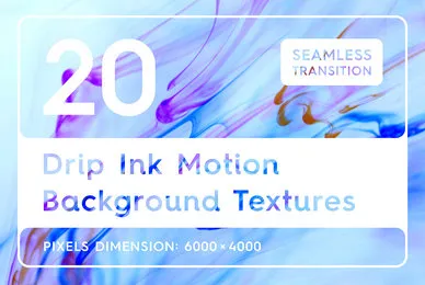 20 Drip Ink Background Textures