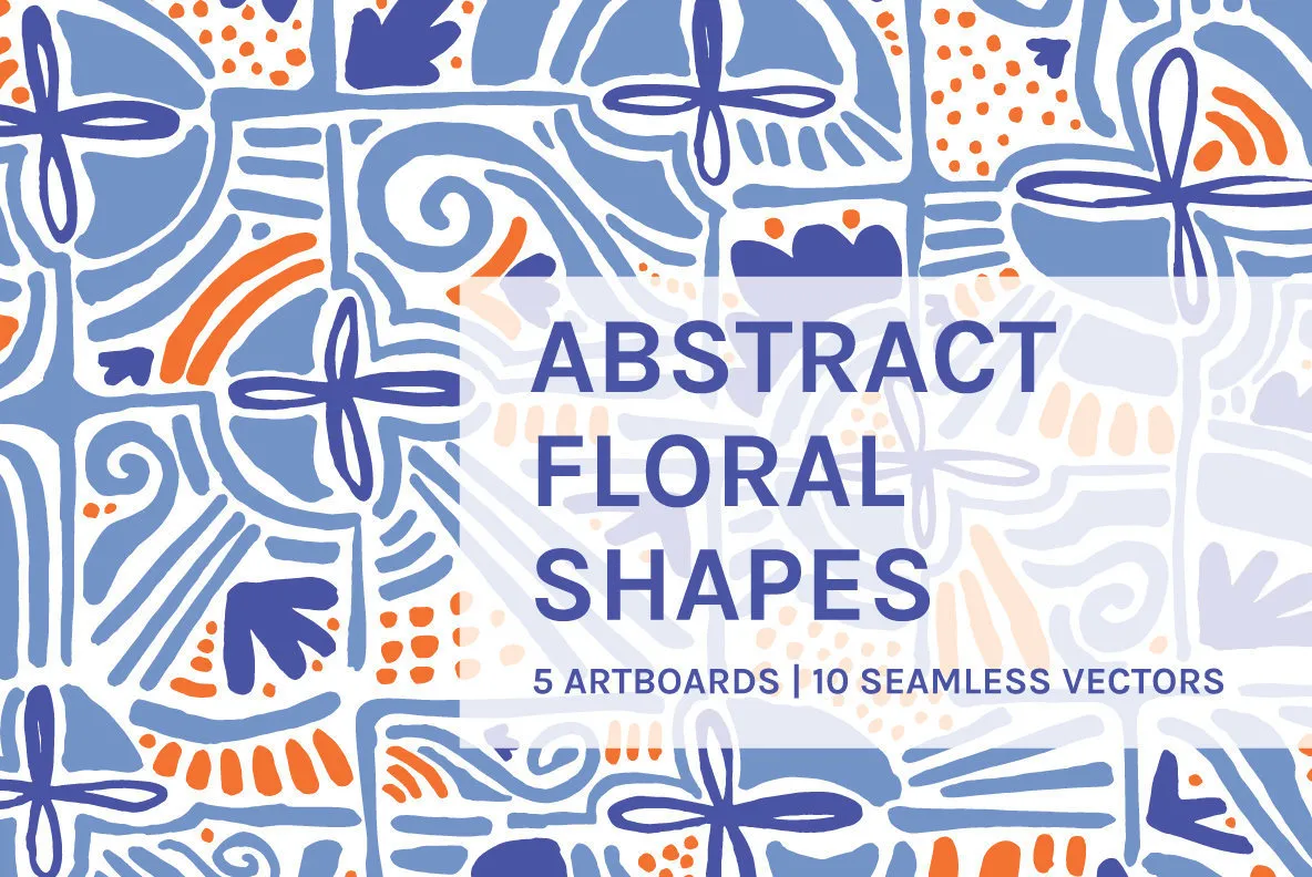 Abstract Floral Shapes