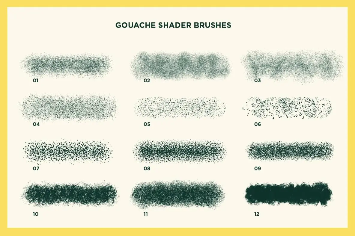 gouache shader brushes for adobe illustrator download