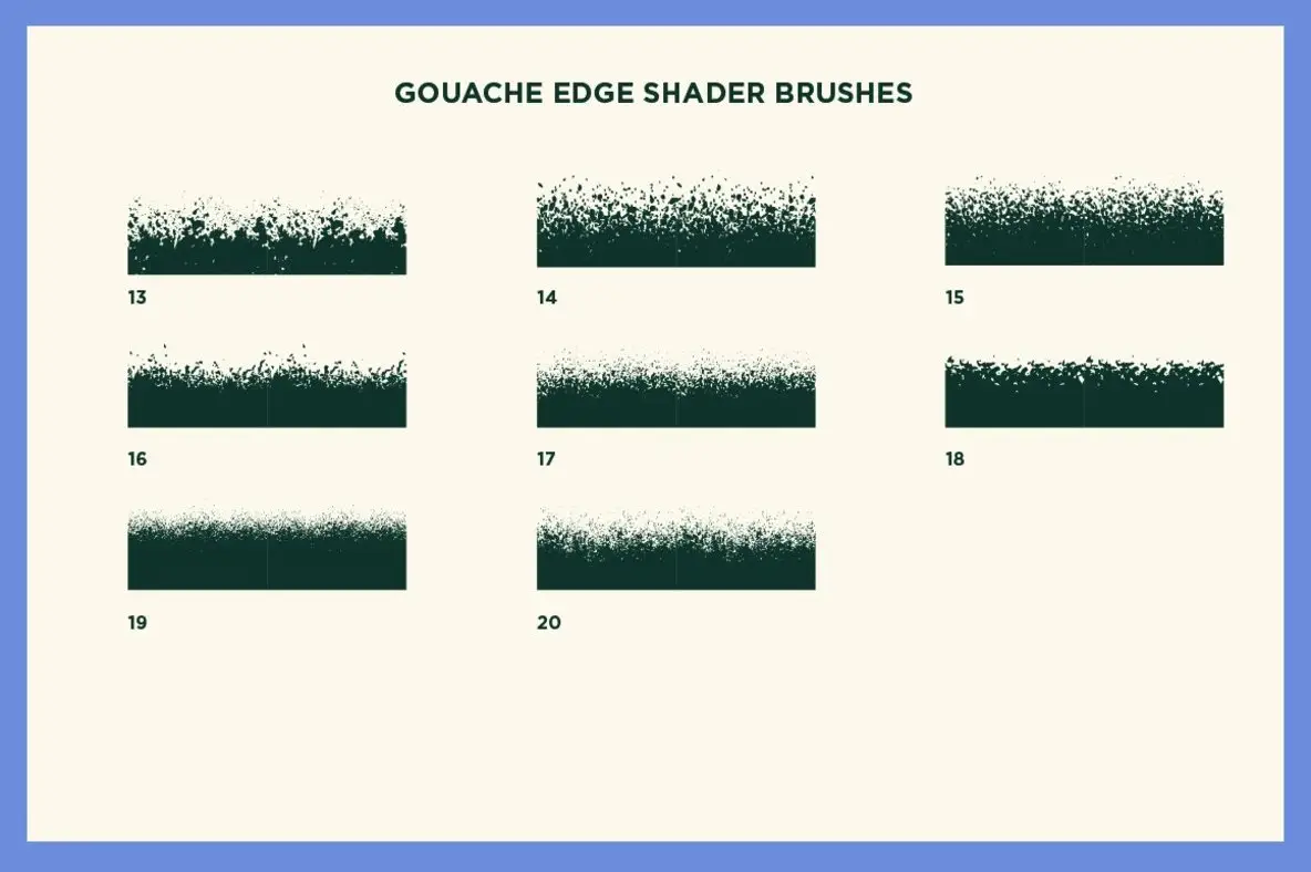 gouache shader brushes for adobe illustrator download