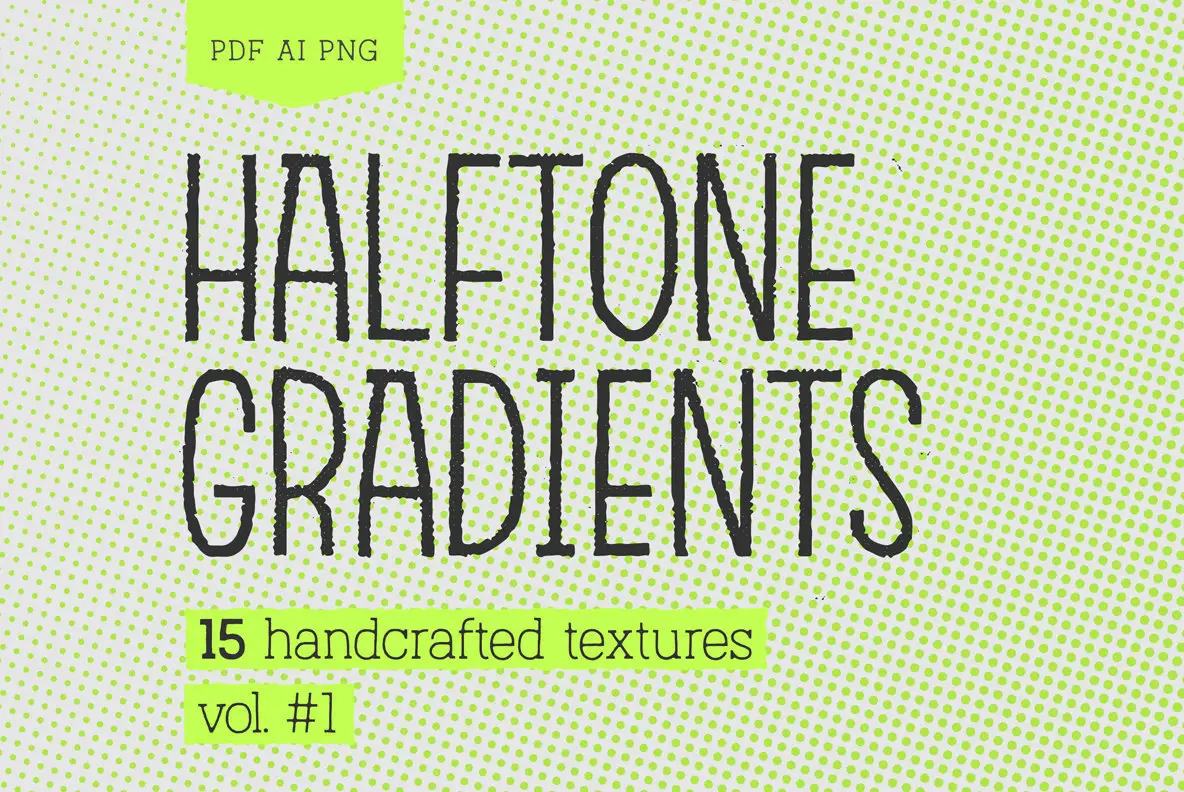 Halftone Gradients Vol.1