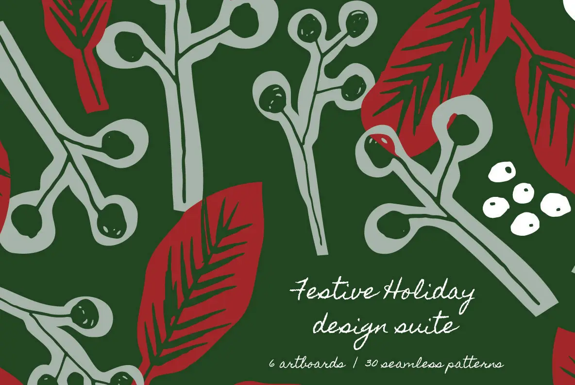 Festive Holiday Design Suite