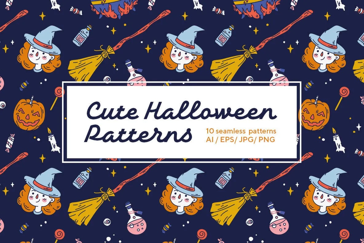 Cute Halloween Patterns
