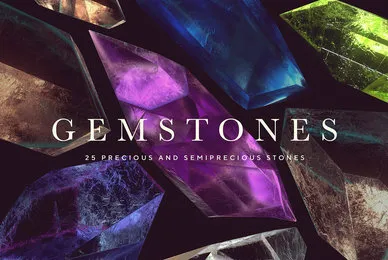 Gemstones  Crystals