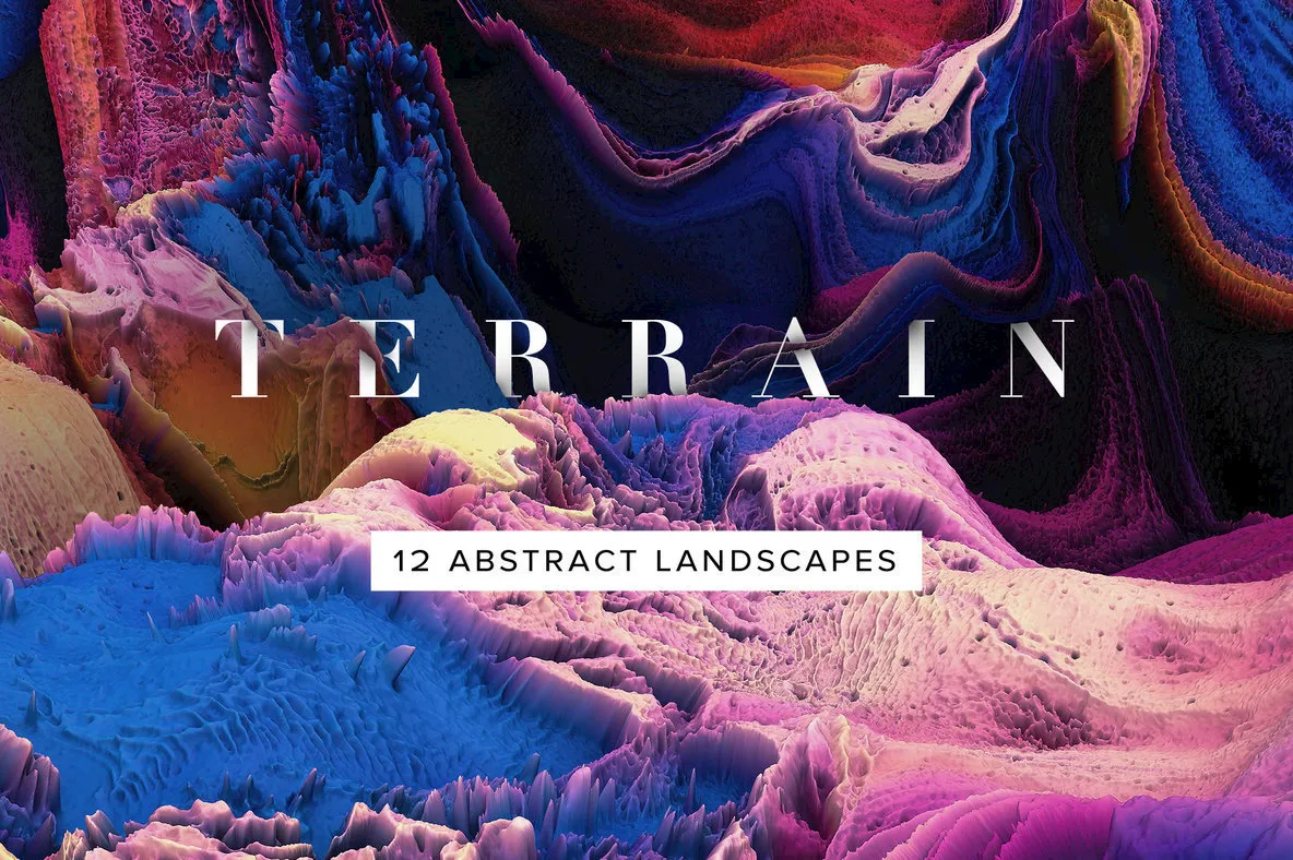 Terrain - Abstract 3D Landscapes