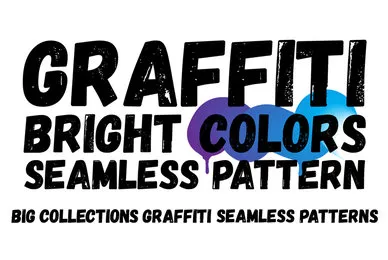 Graffiti Color Seamless Patterns