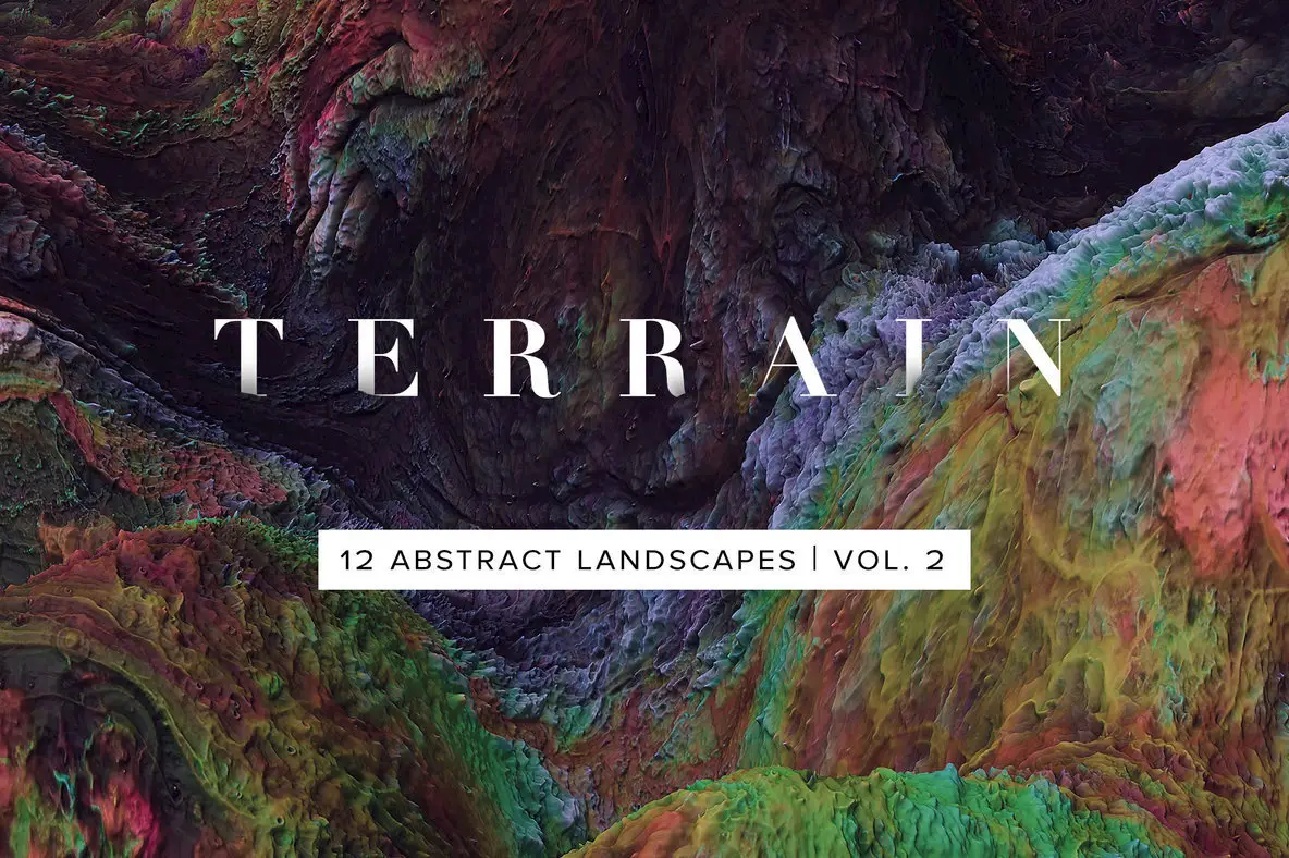 Terrain Vol 2 - Abstract 3D Landscapes