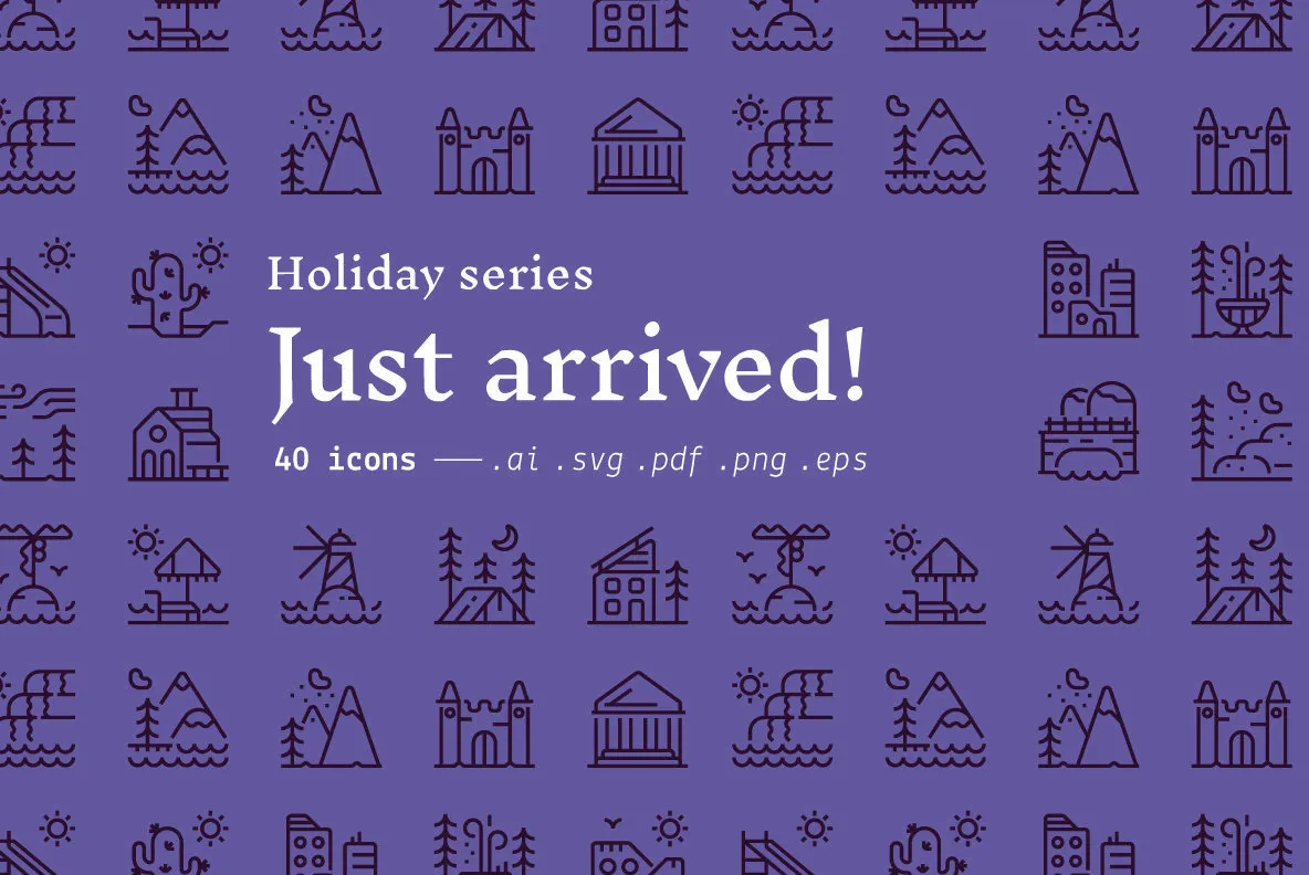 Just arrived! - Holiday Icons
