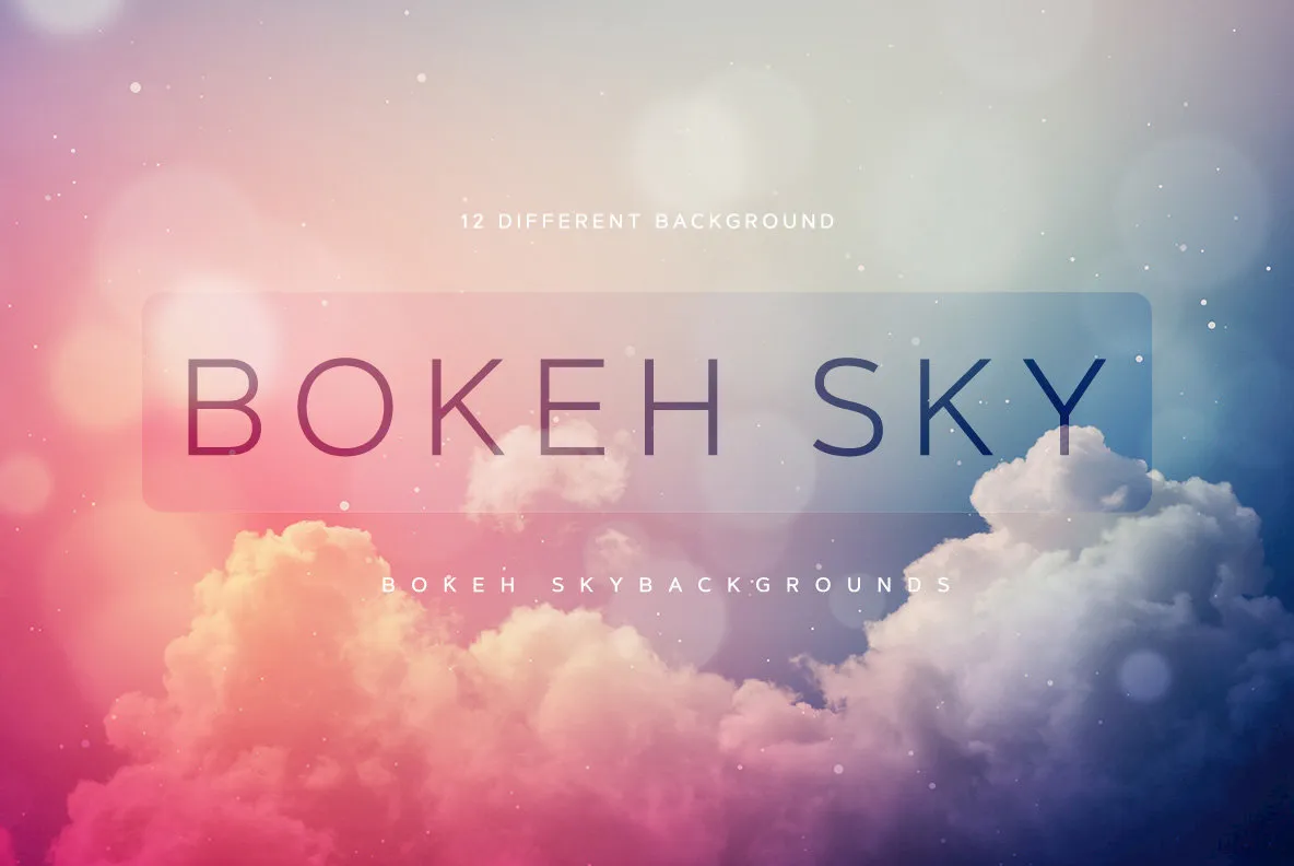 Bokeh Sky Backgrounds