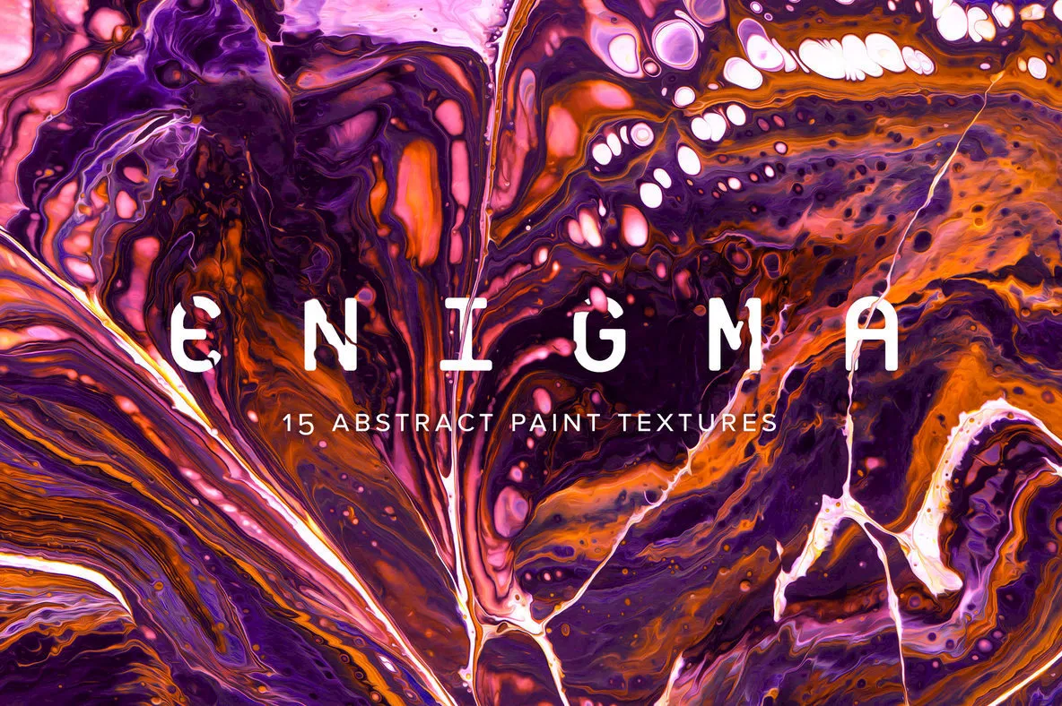 Enigma - 15 Abstract Paint Textures