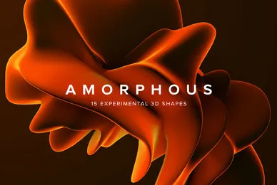 Amorphous   15 Experimental 3D Shapes