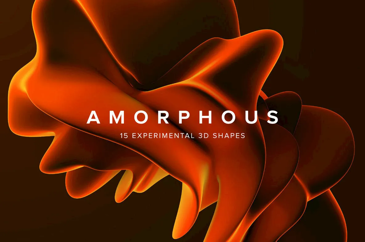 Amorphous - 15 Experimental 3D Shapes