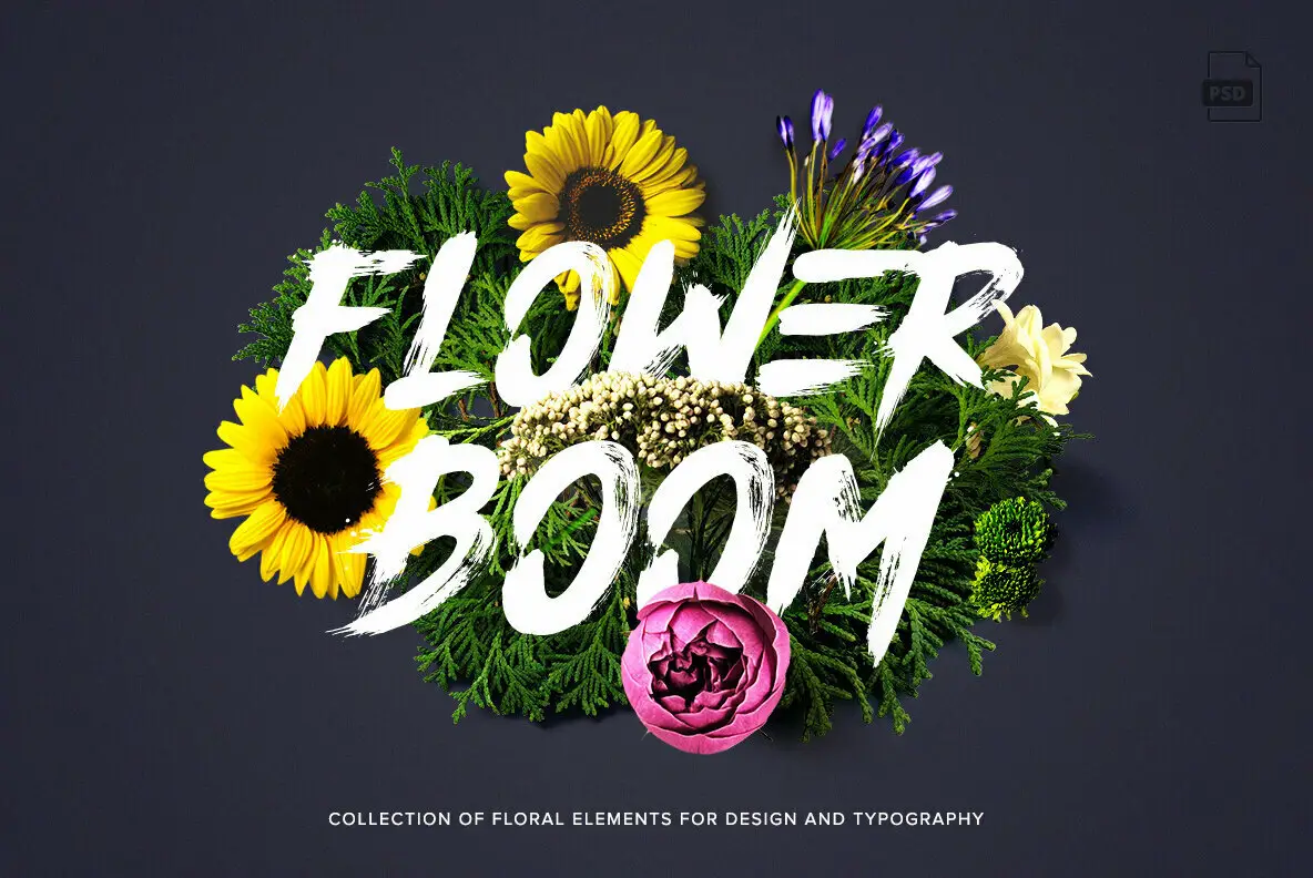 Flower Boom Graphic Pack