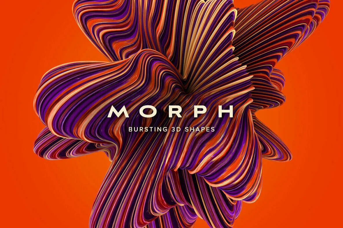 Morph - Bursting 3D shapes