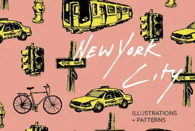 New York City Illustrations and Patterns