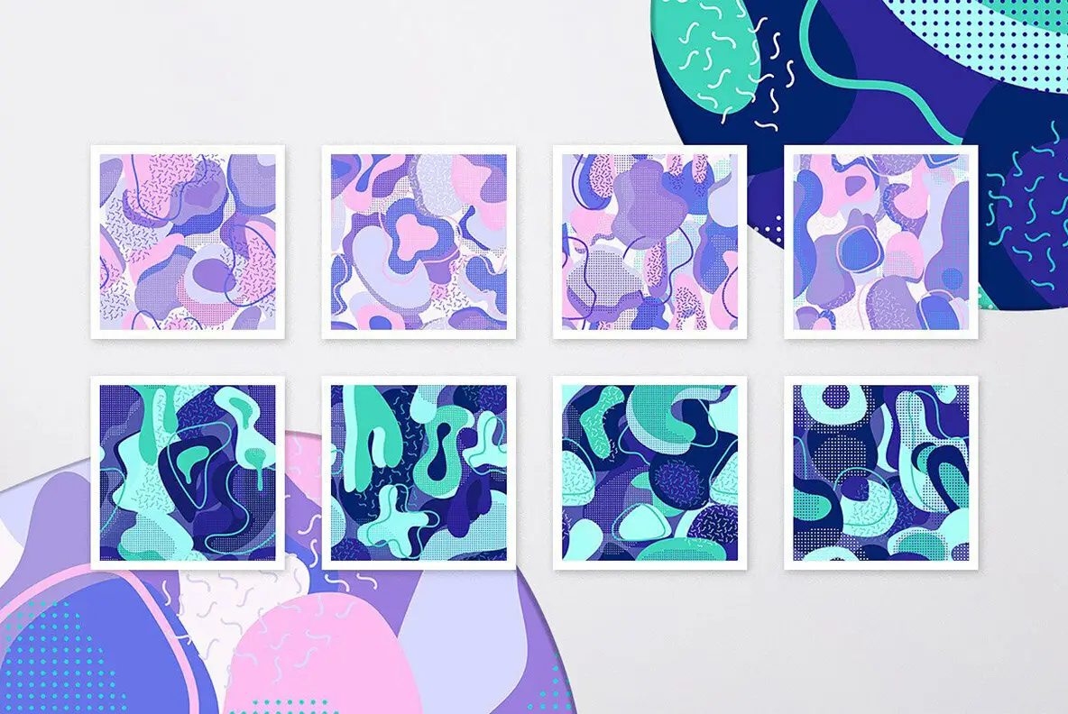 Abstract Patterns Collection Graphics - YouWorkForThem