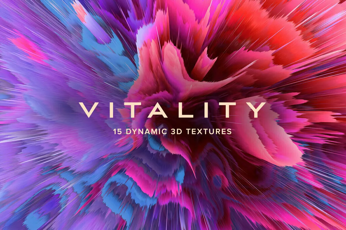 Vitality - 15 Dynamic 3D Textures