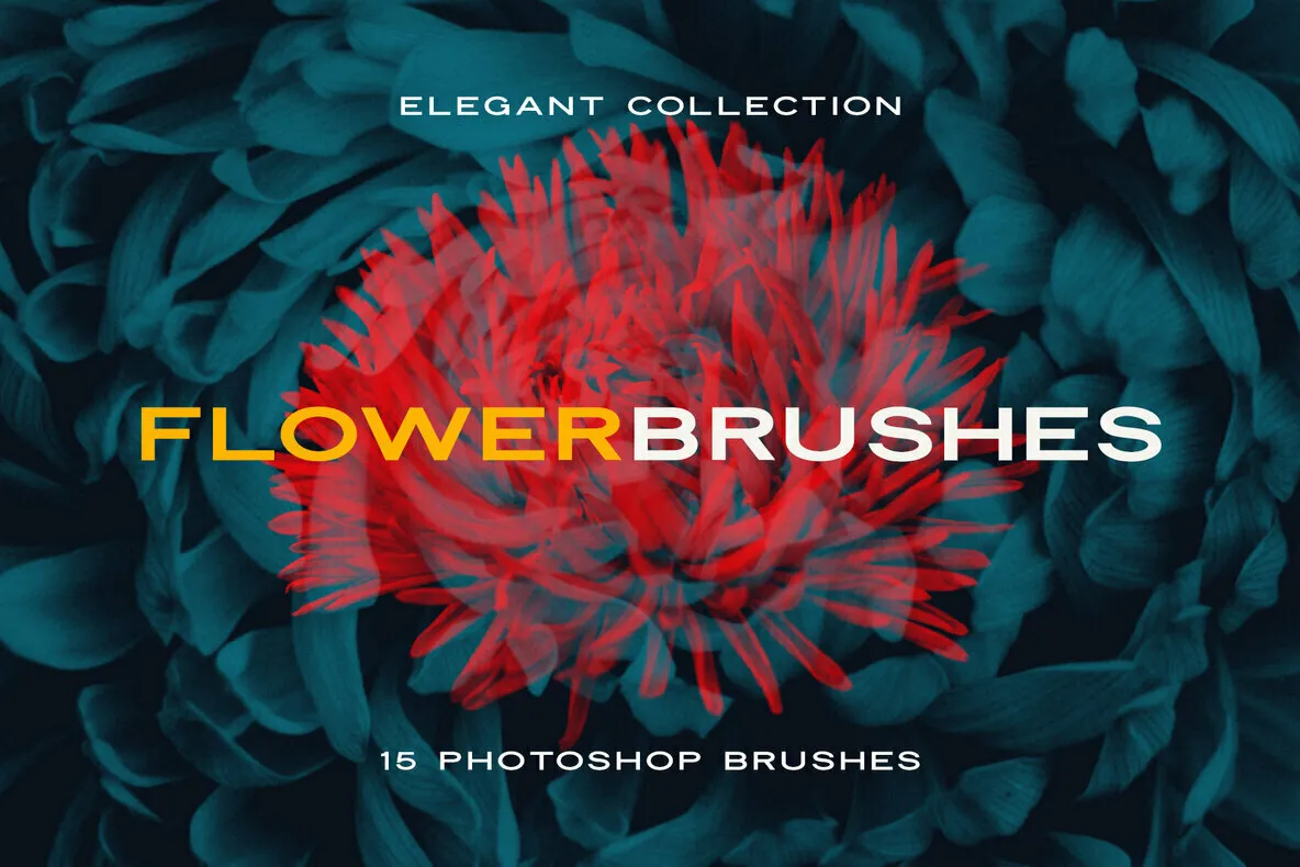 Elegant Flower Brushes for Photoshop