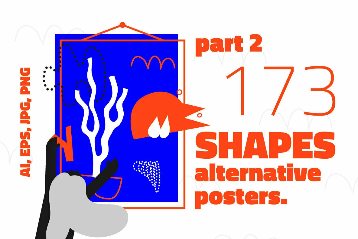 173 Alternative Shapes Poster - Part 2