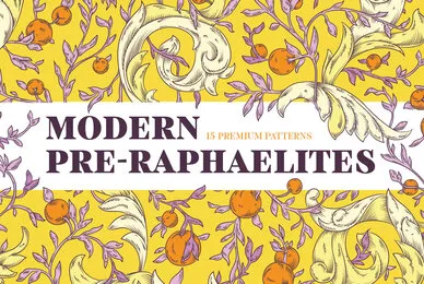 Modern Pre Raphaelites Patterns
