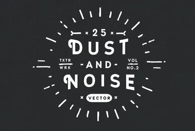 25 Dust and Noise Vector Textures Vol  2