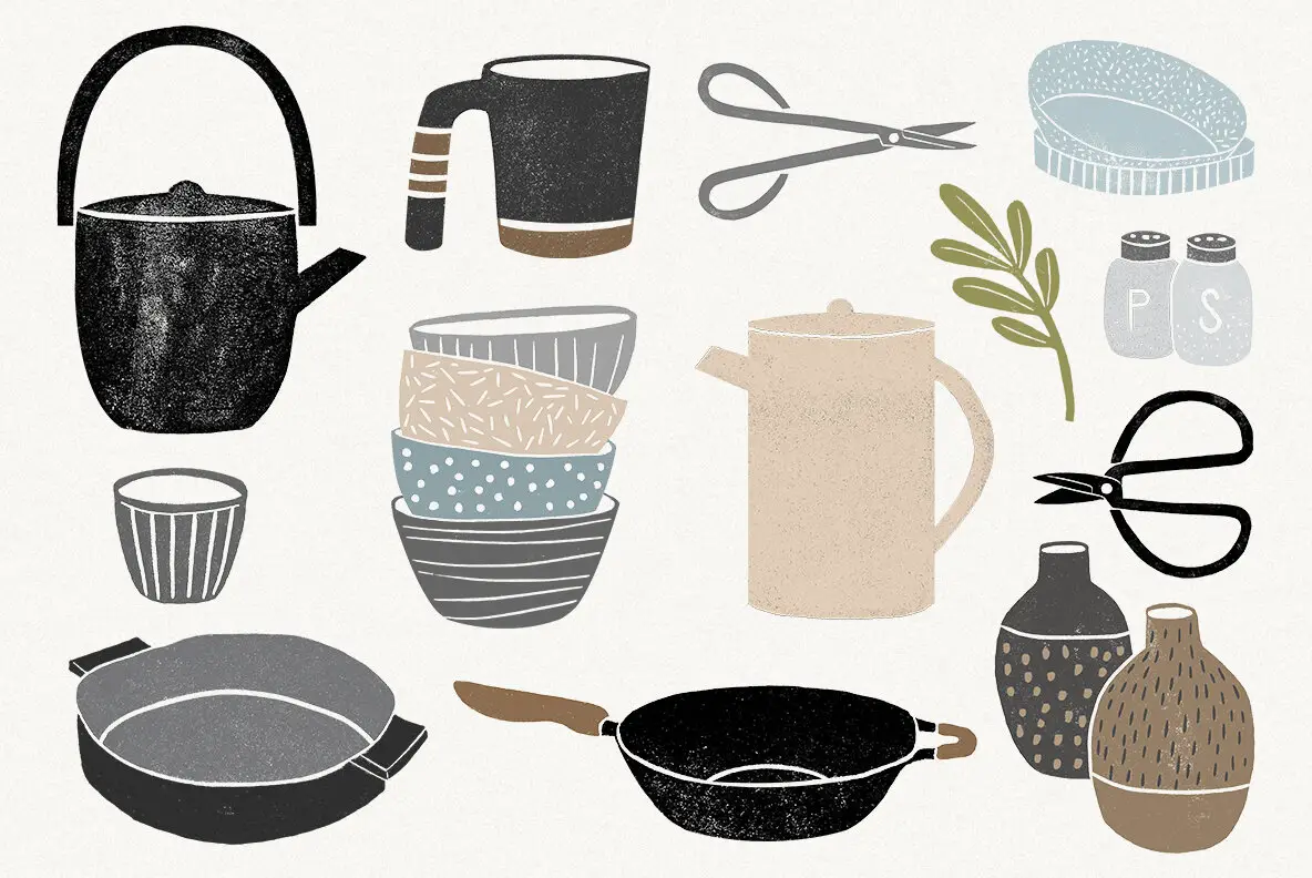 Kitchenware Graphics - YouWorkForThem