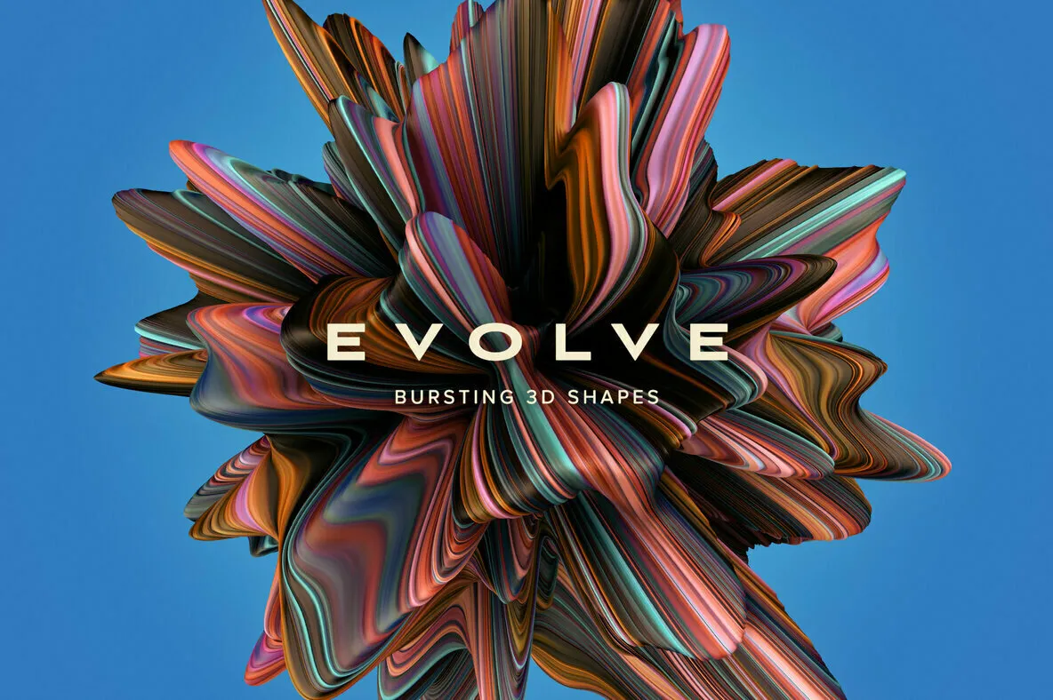 Evolve—Bursting 3D Textures