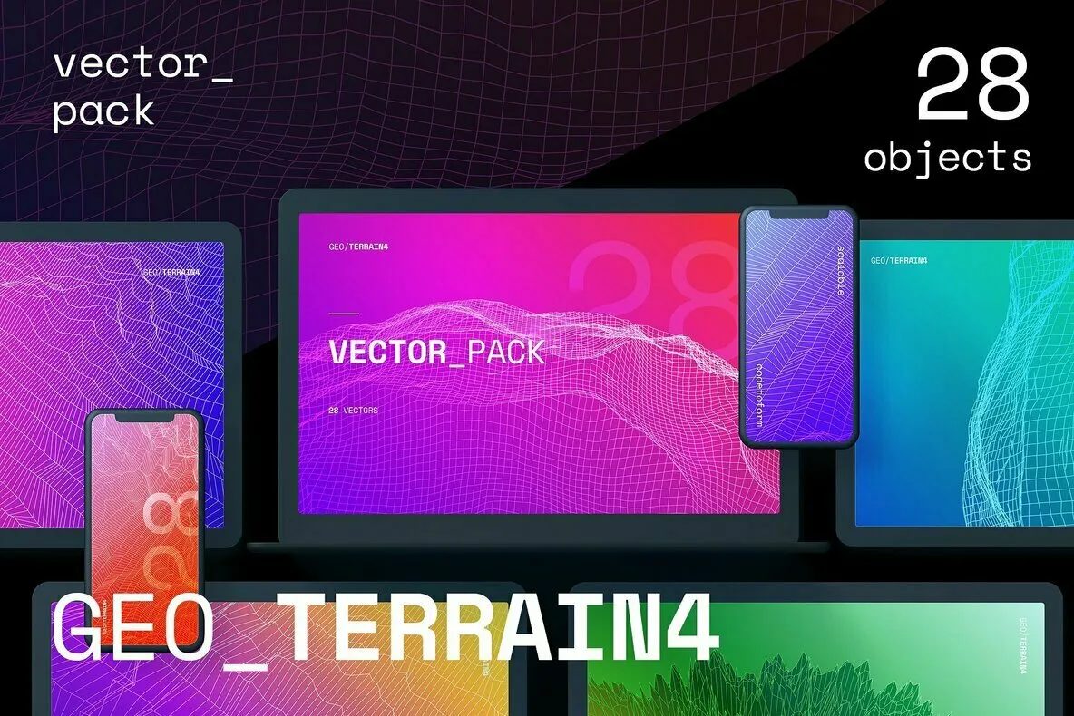 GEO_TERRAIN4 Vector Pack