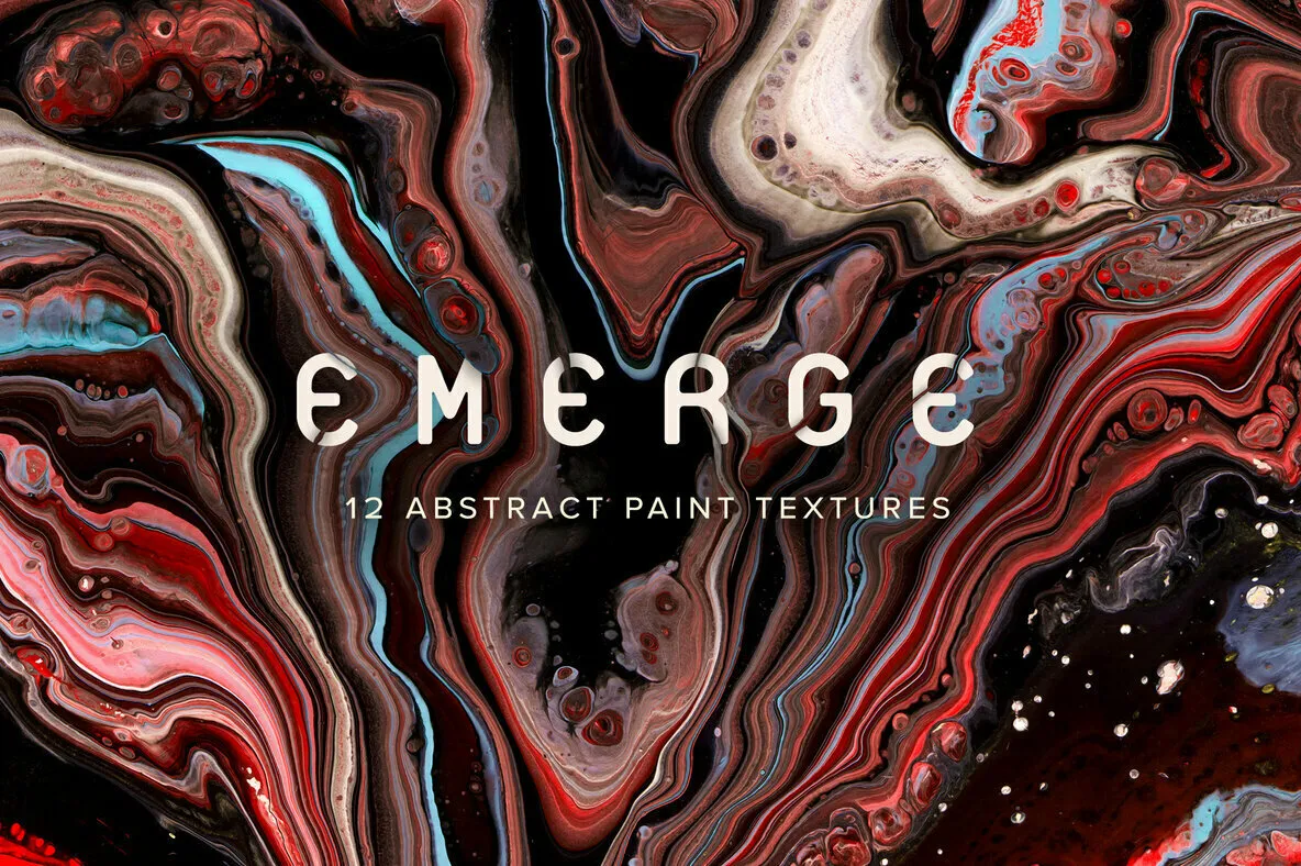 Emerge—Fluid Abstract Paintings