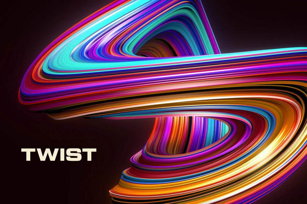Twist – Swirling 3D Shapes