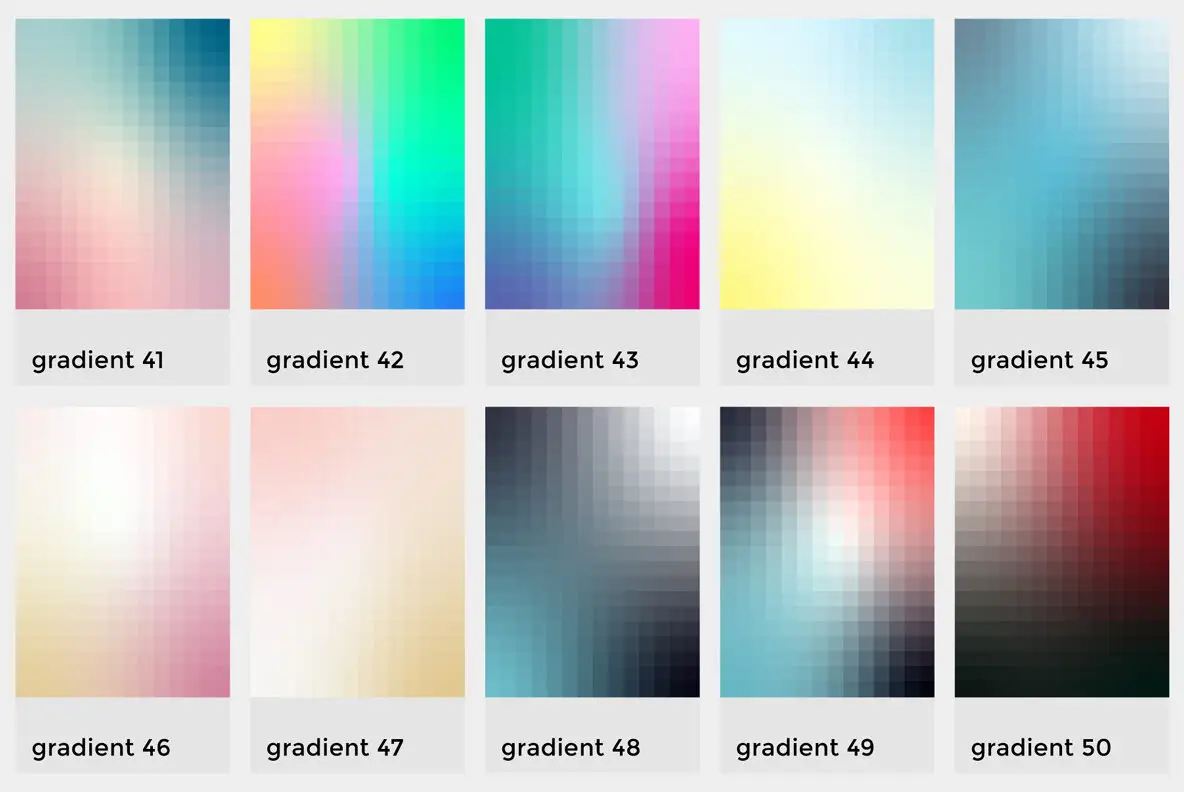 Gradient Blocks Graphics - YouWorkForThem