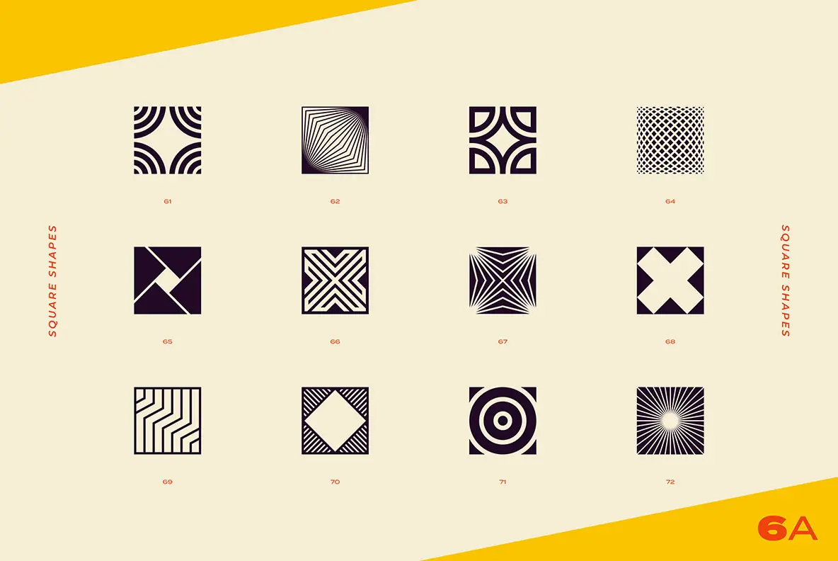 96 Abstract Logo Marks Geometric Shapes Collection Graphics ...