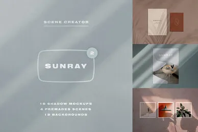 Sunray 2   Stationery Shadow Mockups