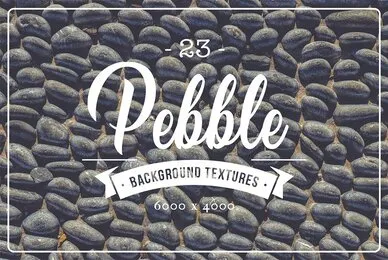 23 Pebble Background Textures