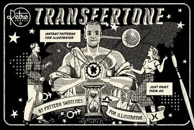 TransferTone   Dry Transfer Patterns for Adobe Illustrator
