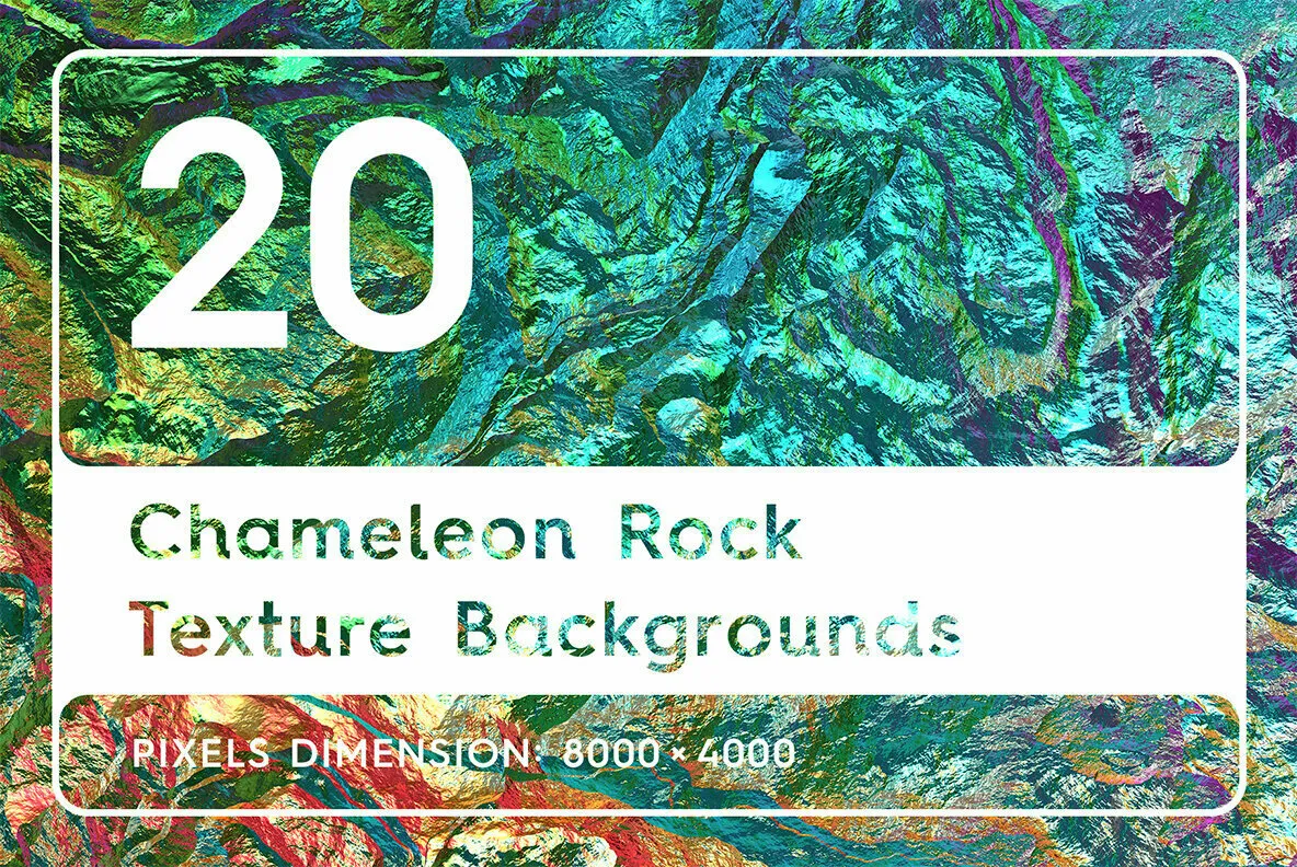 20 Chameleon Rock Texture Backgrounds