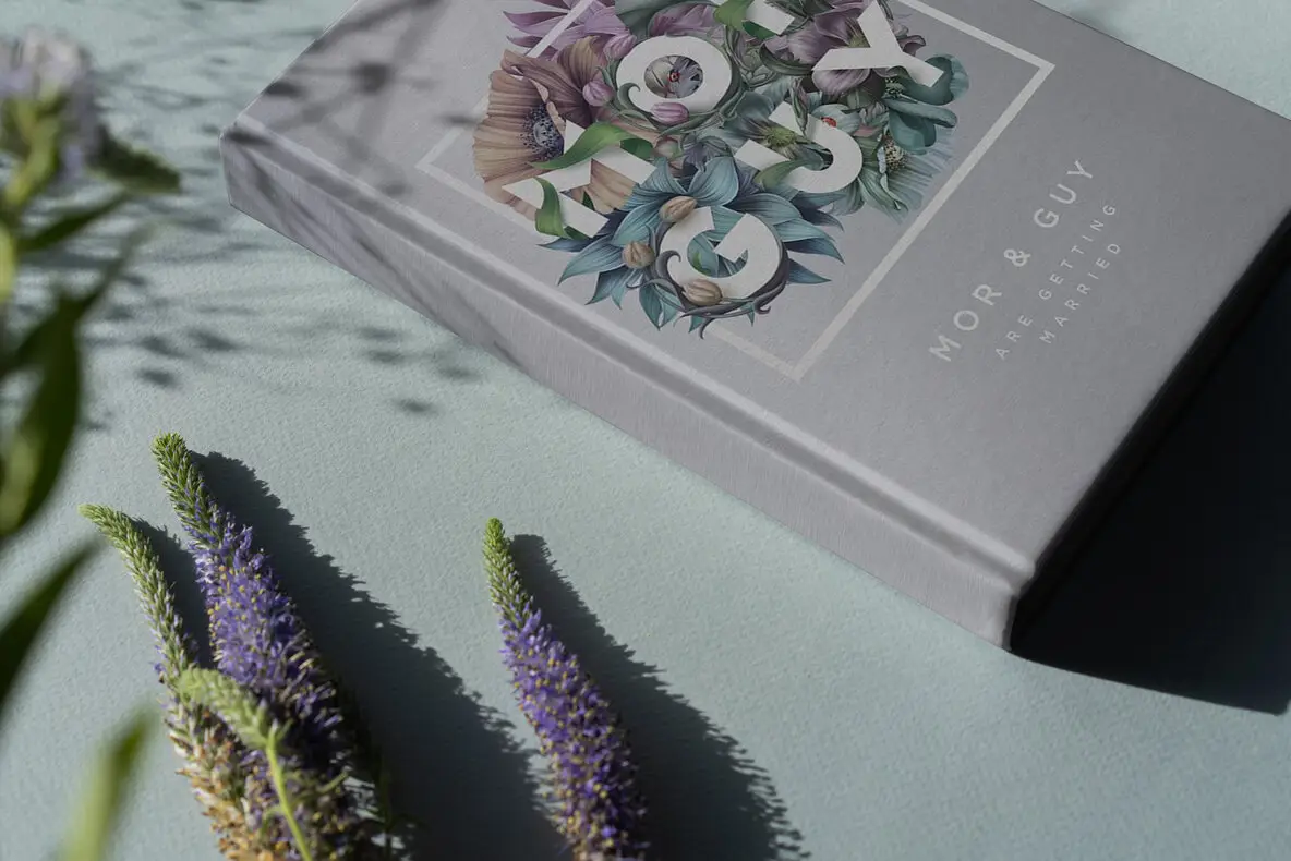 Book Hardcover Shadows Collection Graphics - YouWorkForThem