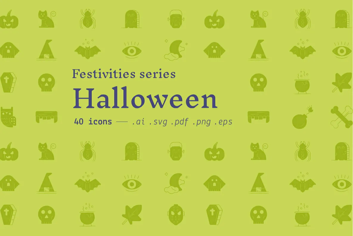 Halloween - Festivities Icons